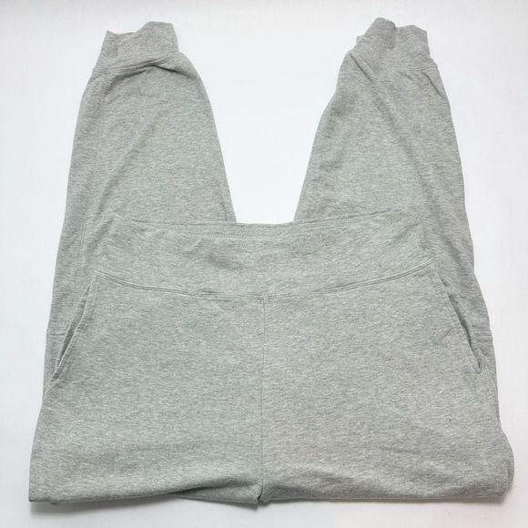 Aerie Offline Cargo Style Sweatpants Joggers Size Medium Loose Fit Gray - Picture 3 of 11